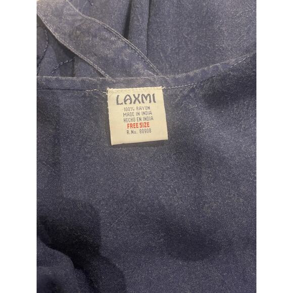 Vintage Embroidered Deadstock Boho Maxi Dress L /XL - Picture 7 of 7